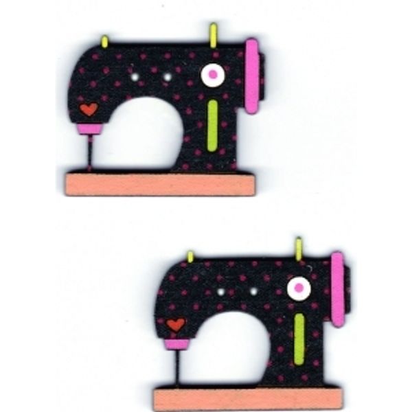 Украшения декоративные пуговицы (швейные машинки), Aurora, 1 шт, AU-B4595