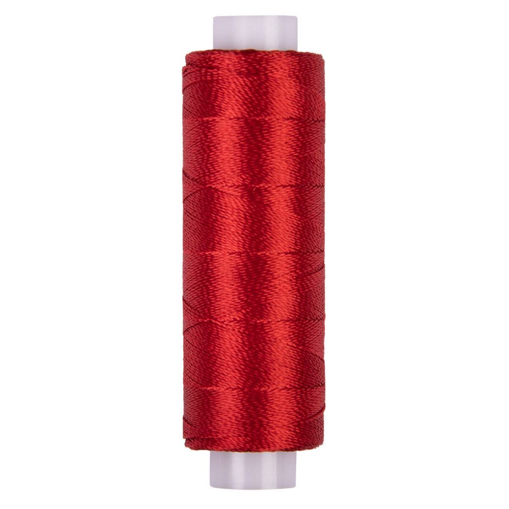 Нитки вышивальные Gamma V150/2, 10х200 ярдов, 3061 т.красный