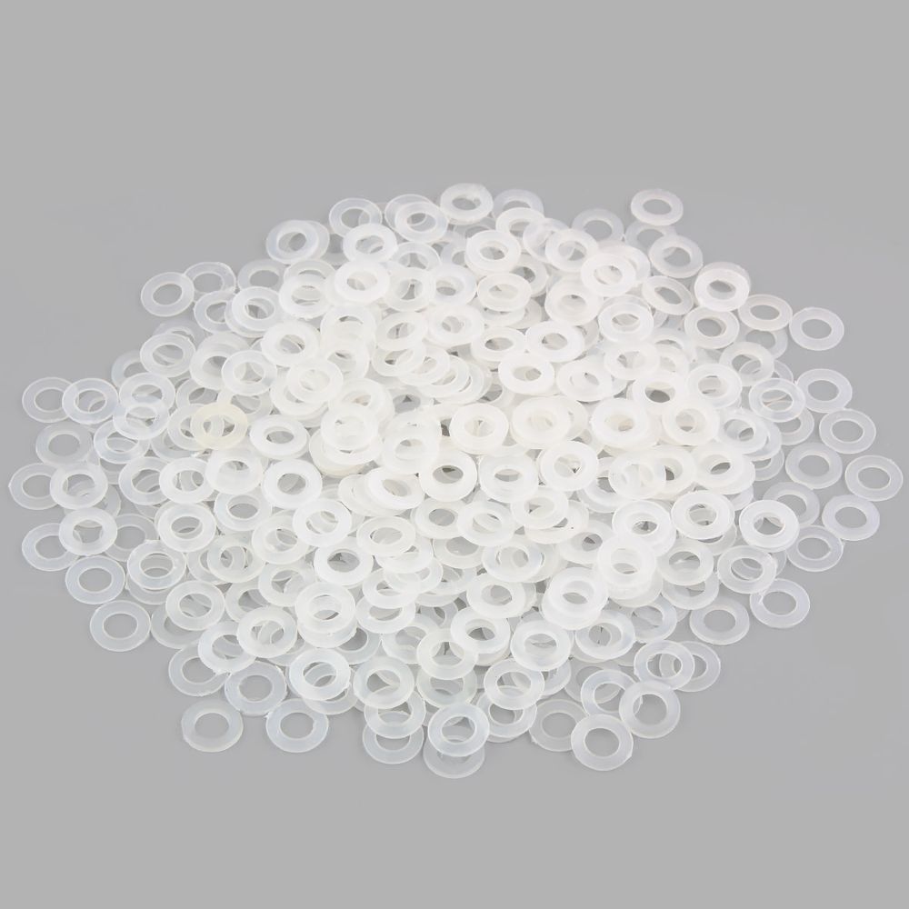 Кольцо уплотнительное под блочку ⌀4.4 мм (внешн. 9.5 мм), h5.42 мм (№2), пластик, ≈100 шт