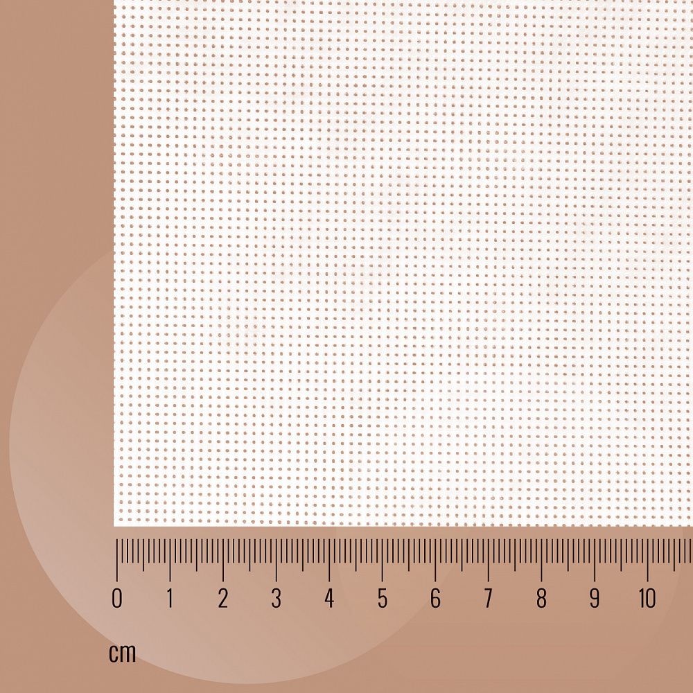 Канва пластиковая 21х28 см, КП-14, цв. белый уп. 3 листа