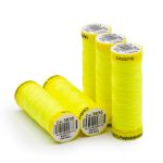 Нитки для трикотажа Gutermann Maraflex, 150м, 3835 неоновый желтый, 5 катушек