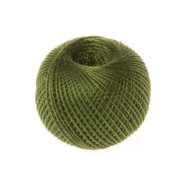 Пряжа ПНК им.Кирова Ирис / уп.20 мот. по 25 г, 150 м, 4306 темно-зеленый