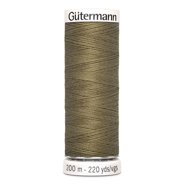 Нитки универсальные Gutermann Sew-all, 200м, 528 защитно-оливковый, 5 катушек