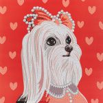 Алмазная (кристальная) мозаика Фрея ALBP-306, постер Леди, 30х30 см