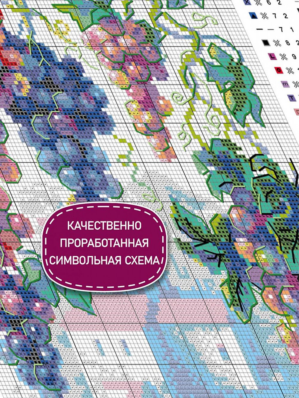 Набор для вышивания нитками Риолис, Щедрая лоза 21х30 см
