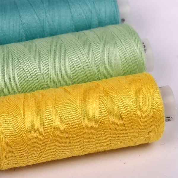 Швейные нитки (набор) 40/2, 10 кат. по 366 м, 100% п/э, MIX UN, ассорти (оттенки единорога)