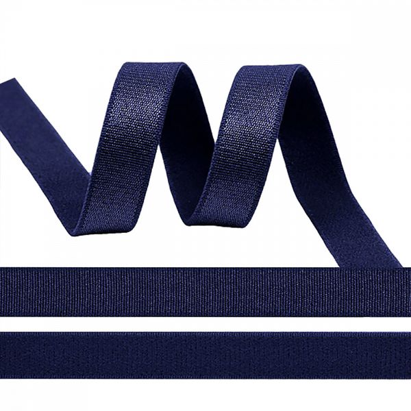 Резинка бельевая (бретелечная) 15.0 мм / 50 метров, RBB05 темно-синий 061