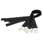 Молния трактор Arta Т8 (8 мм) 1 зам., разъем., 75 см, 077 черный, уп. 5 шт