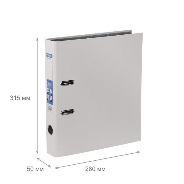 Регистратор PVC 50 мм, 50 шт, Classic A4 арочный механ. (разб.), белый 2518097, Expert Complete