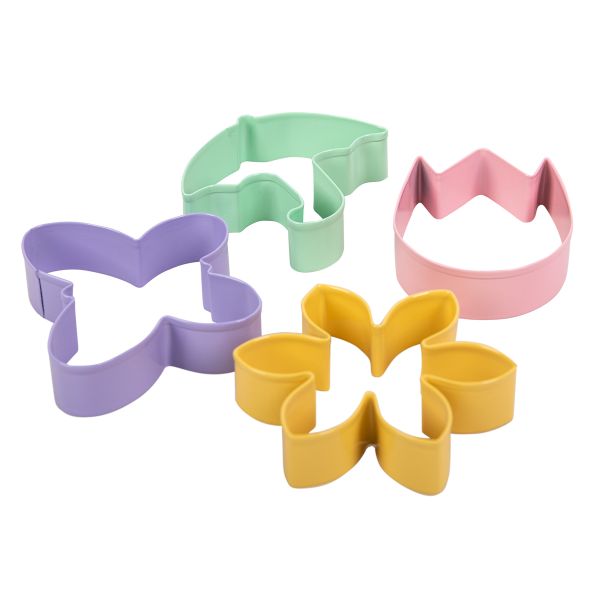 Набор вырубок металл, 4 шт, №01 Весна, S-Chief SHF-0105