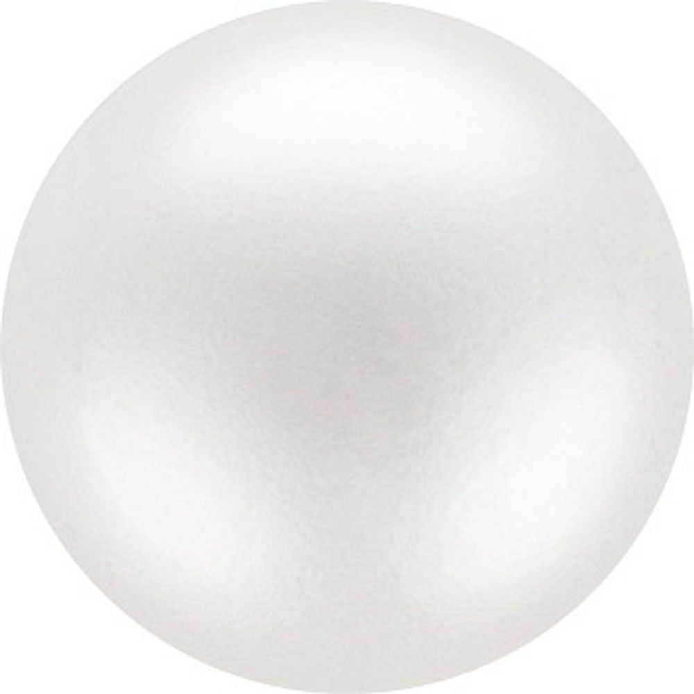 Стразы неклеевые стекло 5 мм, 24 шт, белый (white), Preciosa 131-80-030