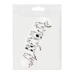 Термотрансфер M №02, 1 шт, M-223 коты 20х7 см, Gamma "M" №02