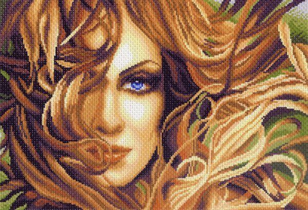 Рисунок на канве Матренин Посад 37х49 - 1024 Незнакомка