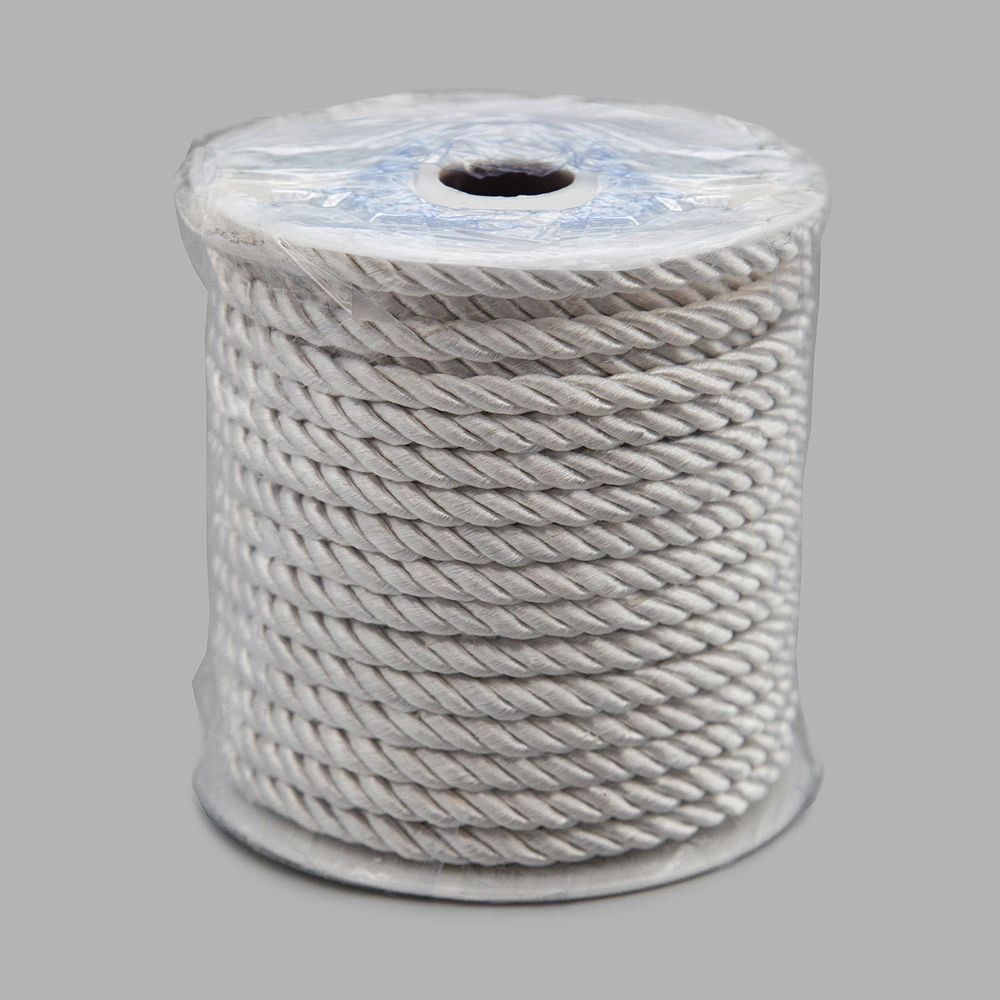 Шнур витой ⌀5.0 мм / 18.29 метров, цв.50 белый