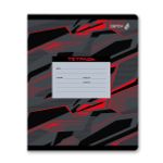 Тетрадь ученическая школьная A5+ 24 л. на скобе 65 г/м², белизна 100 %, 15 шт, клетка, 01116 Микс-Экстрим-хобби, Светоч Т72