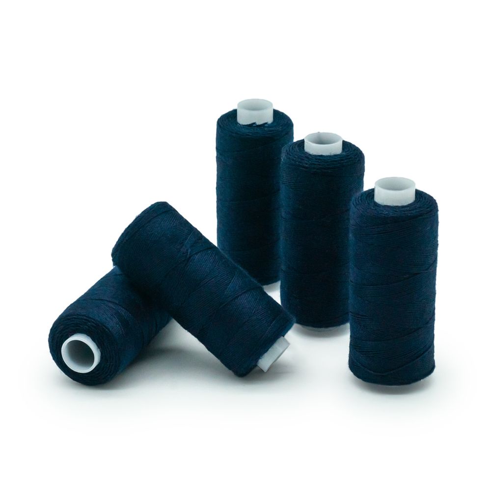 Нитки швейные 20/3 (120м) 10 шт Astra&Craft (325 индиго)