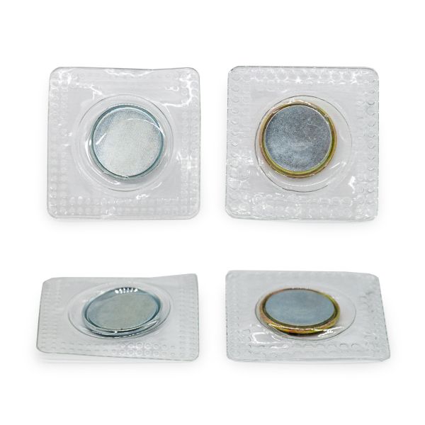 Кнопка магнитная металл ⌀18.0 мм, 6 шт, NEW STAR