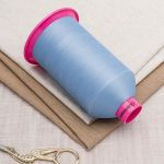 Нитка текстурированная Gutermann E 151, 10000 м, 715328, 143 серо-голубой, 1 катушка