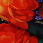 Габардин 140 г/м², 150 см / 1 метр, T.4000.10.1, цв.черный