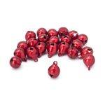 Бубенчики жемчужные 10 мм, 20 шт, Astra&Craft, QYB-003 красный