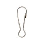 Карабин проволочный 38х12.5 мм, 20 шт, 04 никель, Gamma GH 116/38/20