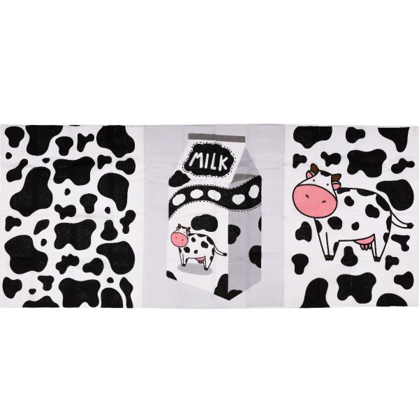 Ткань для рукоделия вафельное полотно набивное 63х150 см, арт 149, рис 29193, вид 1 Милк, Astra&Craft