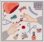 Набор для вышивания "PANNA" CE-7412 "Маникюр", 20 х20 см, Panna, CE-7412