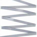 Резинка бельевая (бретелечная) 10.0 мм / 1000 метров, RBB05 серебристо-серый S329