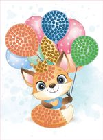 Мозаика 19.5х26.5 см, №12 Милая лисичка, Hobbius MDS-07