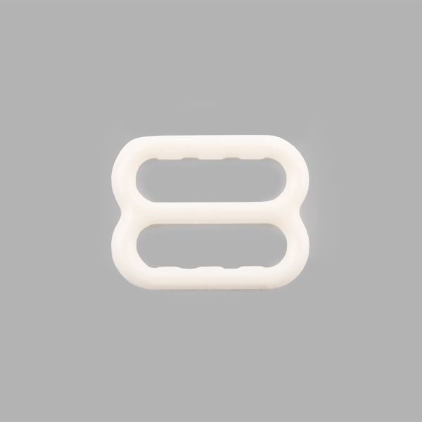 Рамки-регуляторы для бюстгальтера пластик 10.0 мм, 004 приглушенный белый, SF-1-1, Arta, 50 шт