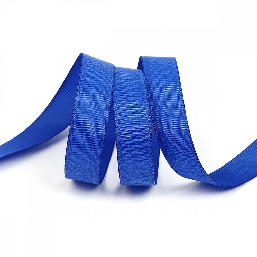 Лента репсовая (в рубчик) 15.0 мм, 329 василек, уп. 27,4м Лента репсовая (в рубчик) 15.0 мм, 329 василек, уп. 27,4м