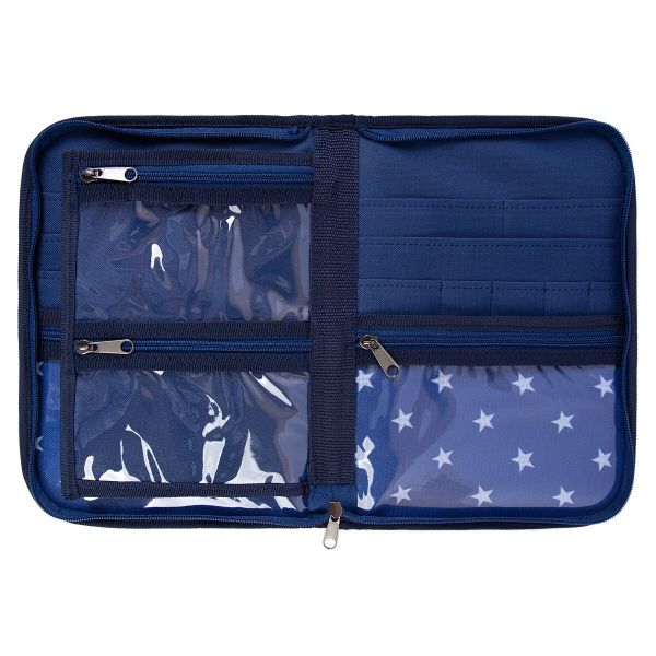 Органайзер для спиц и крючков 27.5х20.5х3 см, ткань нейлон, 04 звезды, Gamma OGN-02