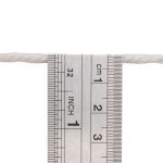 Шнур круглый х/б ⌀4.0 мм / 100 метров, (бобина) цвет суровый