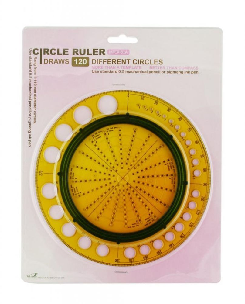 Линейка круговая MTCR-01A, Aurora, 1 шт