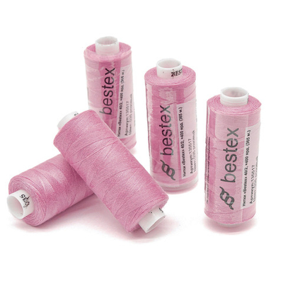 Нитки швейные бытовые Bestex 40/2, 365 м (400 ярд) / 10 кат., 035 сахарная вата