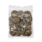 Пуговицы на ножке 25 мм (AB), 24 шт, 7715666-4