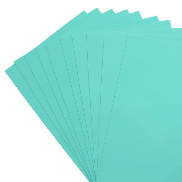 Фоамиран EVA-1010, 10 шт, 20х30 см, 1 мм., Astra&Craft (ZK-023/BK018 мята)