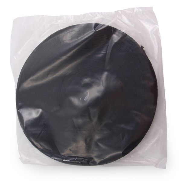 Тесьма брючная односторонняя 16 мм, 50 м, 2.9 г/м, черный