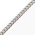 Цепь стальная, 6,2х4,8 мм, 10 м, никель