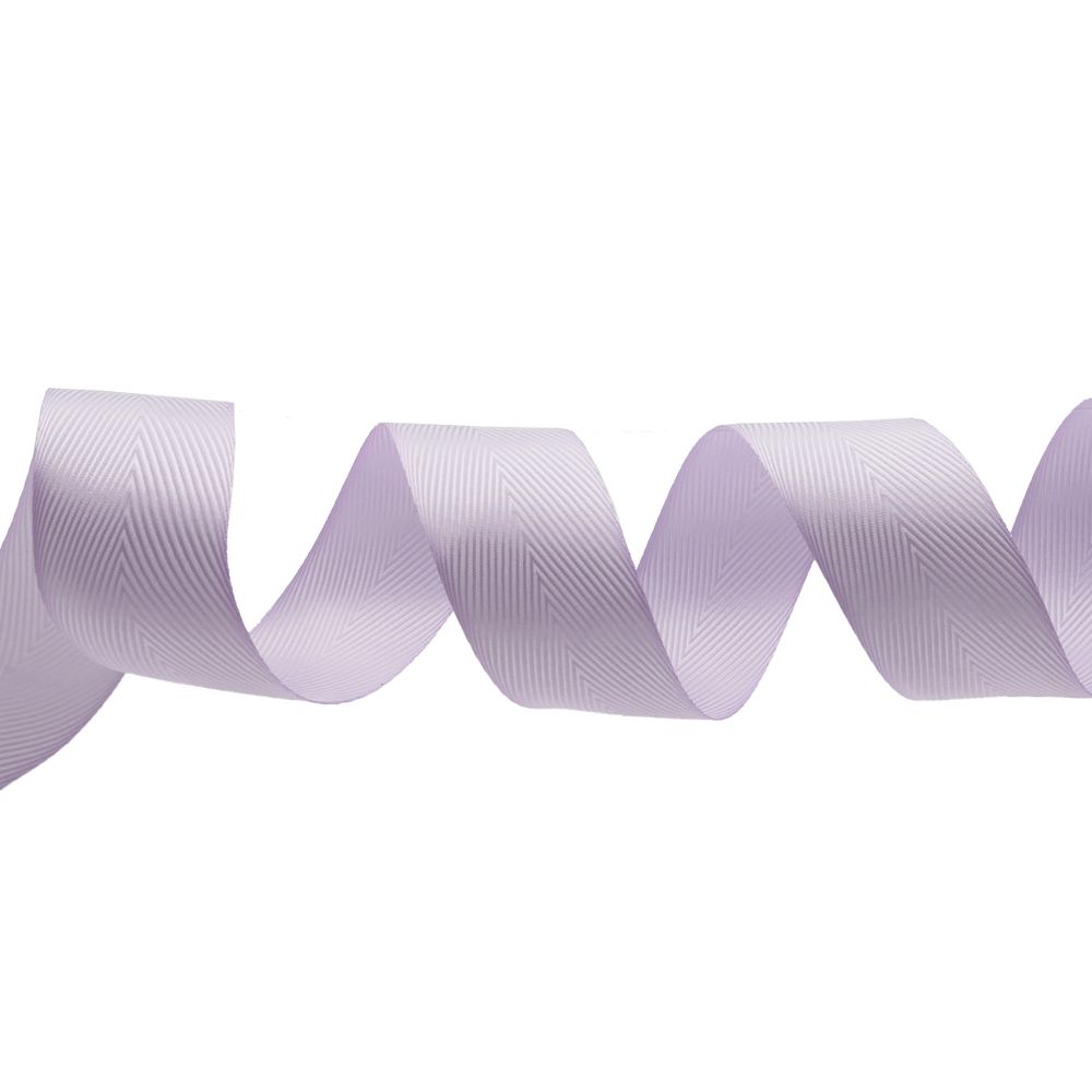 Лента декоративная ёлочка 40.0 мм / 20±1 метров, 32 св.сиреневый