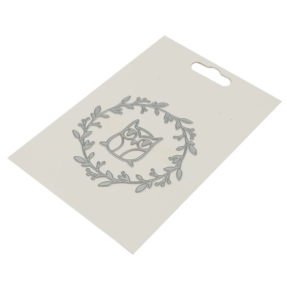 Форма для вырубки, Сова, 100х100мм, 861-009-015