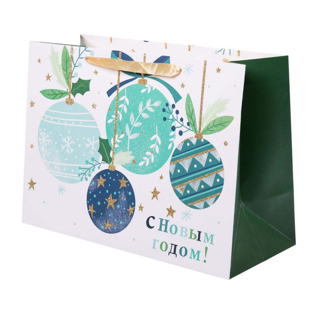 Подарочный пакет 210 г/м², 46х33х20 см, 12 шт, 02, Stilerra NCYXL