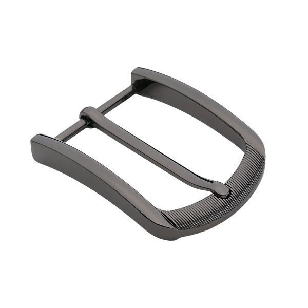 Пряжка ременная металл 35 мм (Nickel) MR81, 3 шт