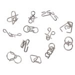 Набор металлических головоломок, 1 шт, Проверь себя №1 24 элемент, Delfbrick DLM-53