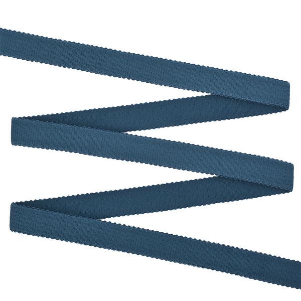 Резинка бельевая (бретелечная) 15.0 мм / 20 метров, 610, 2787 французский синий, Lauma