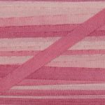 Лента (тесьма) шелковая 4.0 мм / 45.5±0.5 метров, M028 гр.розовый/бл.бордовый, Gamma SRM-4