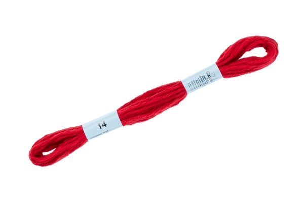 Мулине Gamma декоративное Cloud, цв.14 красный, 12 мотков по 6 метров