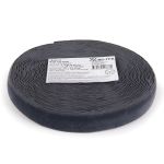 Лента бархатная (тесьма) 19-21.0 мм / 10±0.5 метров, т. серый, Blitz С3513Г17