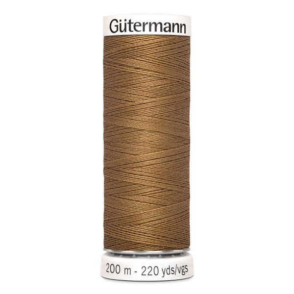Нитки универсальные Gutermann Sew-all, 200м, 887 бежево-горчичный, 5 катушек
