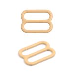 Рамки-регуляторы для бюстгальтера металл 12.0 мм, 20 шт, C180 телесный, ГВ1008